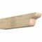 Ekena Millwork Carmel Rough Sawn Rafter Tail, Douglas Fir, 6"W x 8"H x 36"L RFT06X08X36CAR00RDF - alternate 1